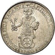 1 Thaler - Sede Vacante Domkapitel obverse image