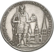 1 Thaler Domkapitel, Germany, 1715 reverse image