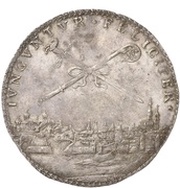 3 Thalers - Ernest August I, Germany, 1662 reverse image