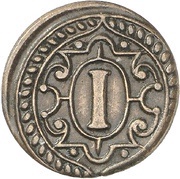1 Pfennig, Germany, 1731 reverse image
