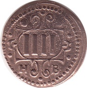 4 Pfennig, Germany, 1676-1690 reverse image