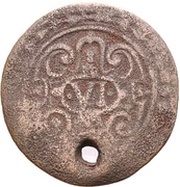 6 Pfennig, Germany, 1586 reverse image