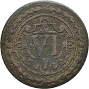 6 Pfennig, Germany, 1625 reverse image