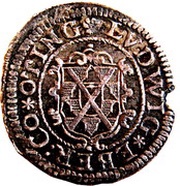 2 Kreuzers - Louis Eberhard Ferdinand II obverse image