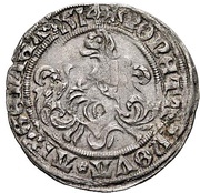 ½ Schilling - Wolfgang and Joachim, Germany, 1510-1520 reverse image