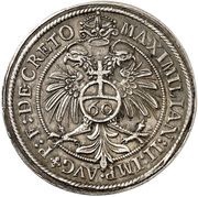 60 Kreuzer - Frederick V and Gottfried, Germany, 1572-1575 reverse image