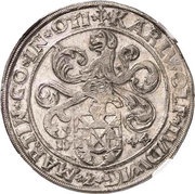 1 Thaler - Charles Wolfgang, Louis XV and Martin obverse image