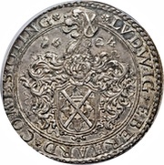 1 Thaler - Ferdinand II Louis Eberhard obverse image