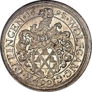 1 Thaler - Wolfgang IV obverse image