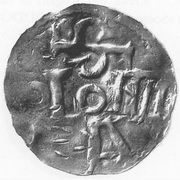 Denier anonymous, Germany, 1000-1050 reverse image