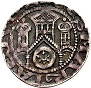 1 Pfennig - Simon I of Lippe, Germany, 1247-1277 reverse image