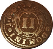 2 Pfennig - Hermann Werner of Metternich, Germany, 1685-1693 reverse image