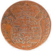 2 Pfennig - Francis Arnold of Metternich obverse image