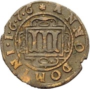 3 Pfennig - Ferdinand II of Fürstenberg, Germany, 1676 reverse image