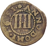 4 Pfennig - Theodore Adolphus of Recke, Germany, 1651-1657 reverse image