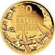 200 Dollars - Elizabeth II 6th Portrait - 80th Anniversary of the Battle of Britain, Australia, 2020 reverse image