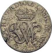 1 Mariengroschen - William Anthony of Asseburg obverse image