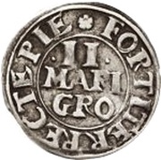 2 Mariengroschen - Theodore Adolphus of Recke, Germany, 1653-1654 reverse image