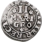 2 Mariengroschen - Theodore Adolphus of Recke, Germany, 1655 reverse image