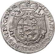 1⁄12 Thaler - William Anthony of Asseburg obverse image