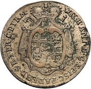 20 Kreuzers - William Anthony of Asseburg Konventionskreuzer obverse image