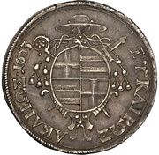 ¼ Thaler - Ferdinand II of Fürstenberg obverse image