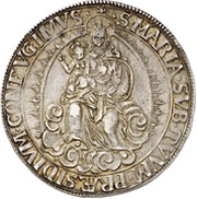 ½ Thaler - Theodore Adolphus of Recke, Germany, 1658 reverse image