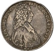 ⅔ Thaler - Clemens August of Bavaria obverse image