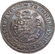1 Thaler - Ferdinand of Bayern, Germany, 1620 reverse image