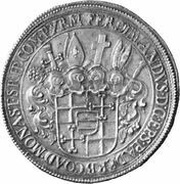 1 Thaler - Ferdinand II of Fürstenberg obverse image