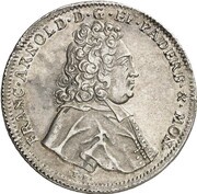 1 Thaler - Francis Arnold of Metternich obverse image
