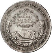 1 Thaler Sede Vacante, Germany, 1719 reverse image