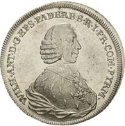 1 Thaler - William Anthony of Asseburg Konventionstaler obverse image