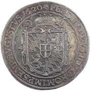 3 Thalers - Ferdinand of Bayern, Germany, 1620 reverse image