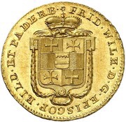 1 Ducat - Frederick William of Westphalen obverse image
