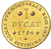 1 Ducat - Frederick William of Westphalen, Germany, 1784 reverse image