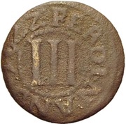 3 Pfennig, Germany, 1622 reverse image