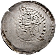Obol Bracteate - Henry V of Brunswick, Germany, 1195-1210 reverse image