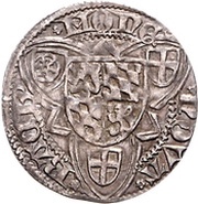 1 Weißpfennig - Frederick I, Germany, 1449-1476 reverse image