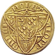 1 Goldgulden - Rupert II, Germany, 1391 reverse image