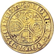 1 Goldgulden - Louis III, Germany, 1425 reverse image