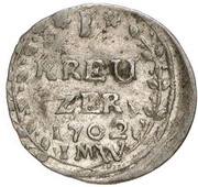 1 Kreuzer - John William, Germany, 1700-1702 reverse image