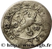1 Kreuzer - Charles Philip, Germany, 1720-1729 reverse image