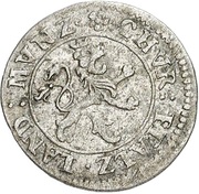 1 Kreuzer - Charles Philip, Germany, 1728 reverse image