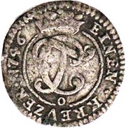 1 Kreuzer - Charles Theodor, Germany, 1745-1746 reverse image