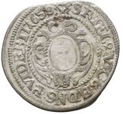 2 Kreuzers - Charles Louis Vicariat, Germany, 1657-1658 reverse image