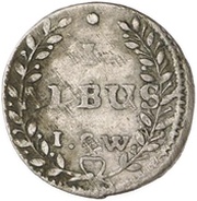 1 Albus - John William, Germany, 1711-1713 reverse image