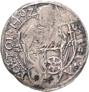½ Albus - Philip, Germany, 1492-1502 reverse image