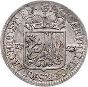 20 kreuzer - Charles Philip obverse image
