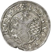 ¼ Thaler - Louis V obverse image